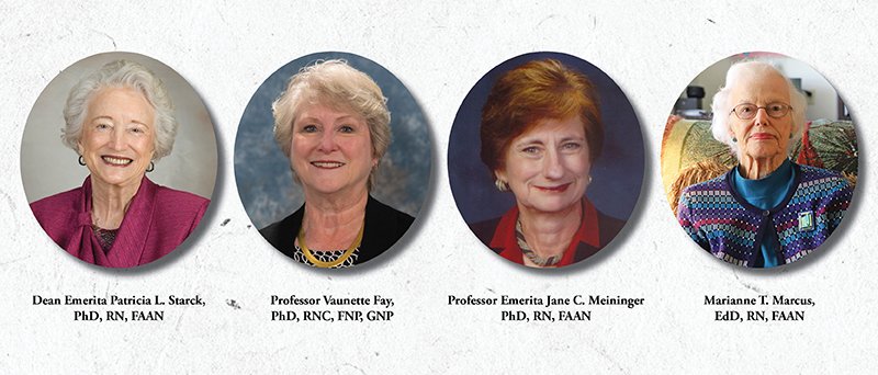 Dr. Patricia L. Starck, Dr. Vaunette Fay, Dr. Janet C. Meininger, and Dr. Marianne T. Marcus.