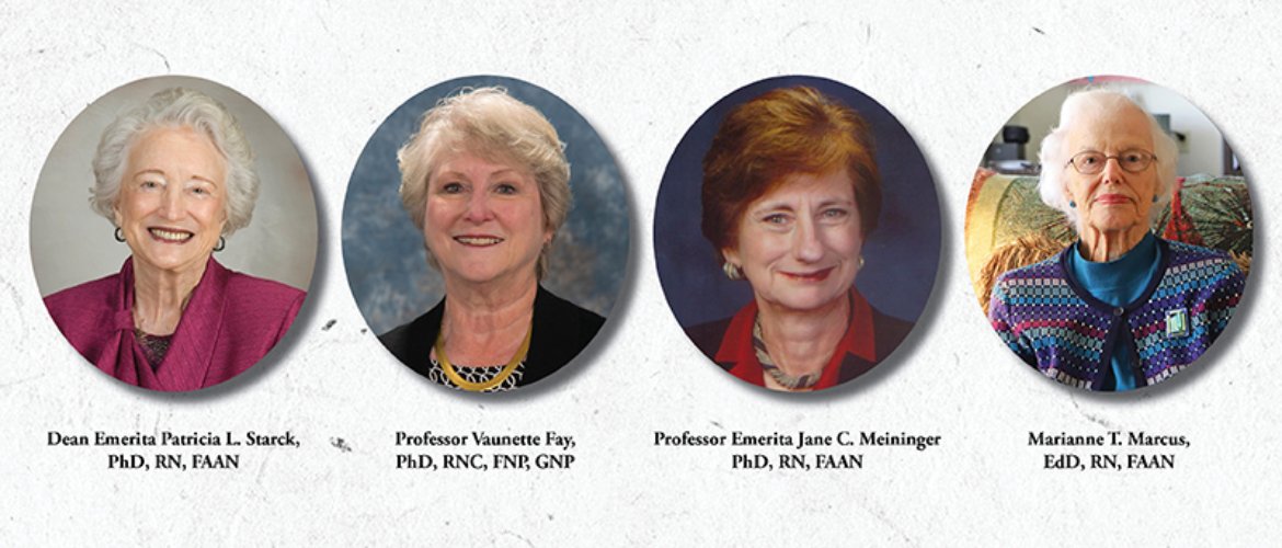 Dr. Patricia L. Starck, Dr. Vaunette Fay, Dr. Janet C. Meininger, and Dr. Marianne T. Marcus.
