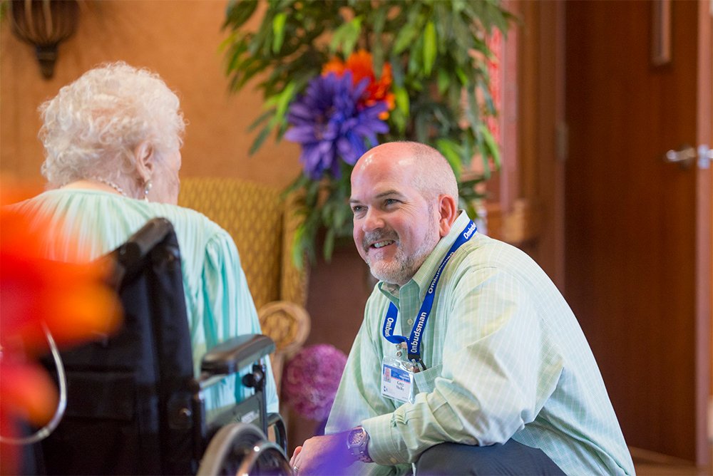 Greg Shelley is program manager for the Long-term Care Ombudsman program.