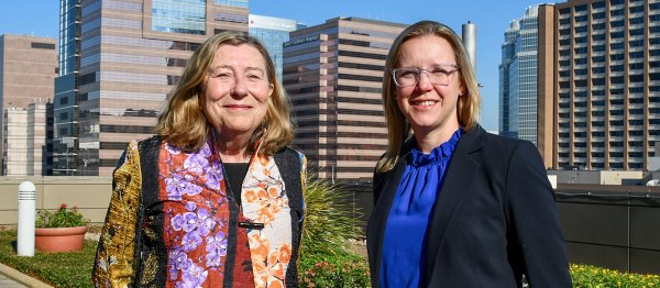 Constance M. Johnson, PhD, MS, RN, FAAN, and Ansley Grimes Stanfill, PhD, RN, FAAN.