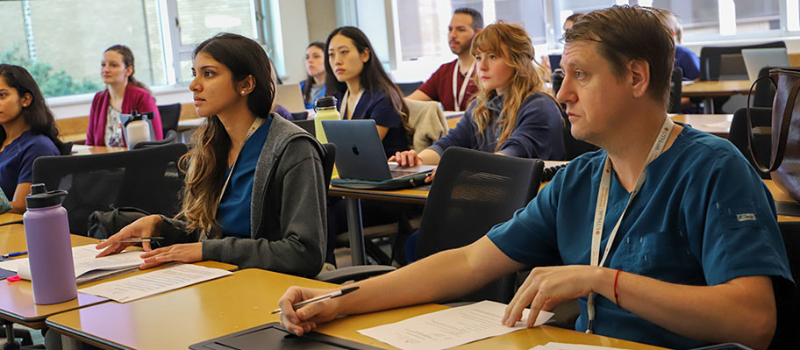 Nurse anesthesia students