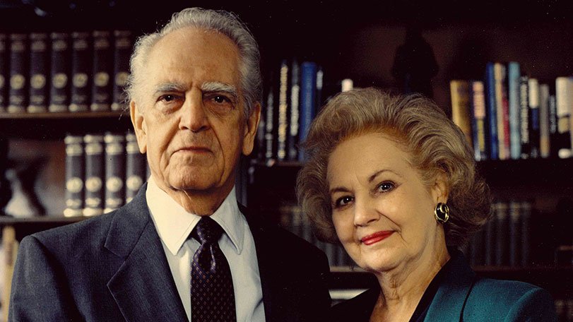 The late Paul and Evelyn Howell