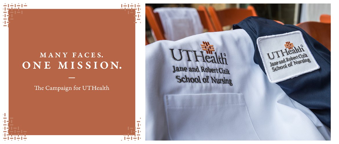 Many Faces. One Mission. The Campaign for UTHealth