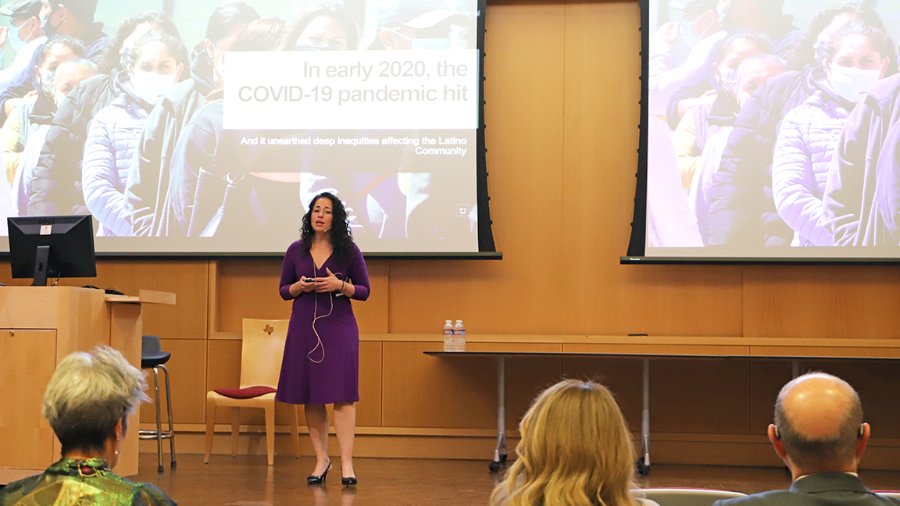 Diaz-Lewis Lectureship speaker discusses intimate partner violence and Latino immigrants