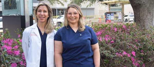 Irene Stafford and Courtney McDuffie
