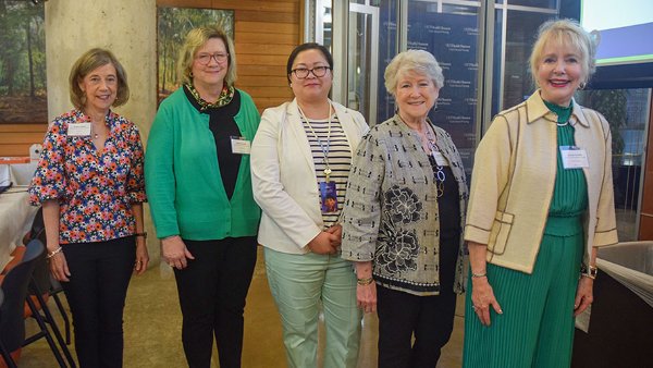 L-R - Debbie James, Betty Ferrell, Karla Abela, Vaunette Fay, Jessica Coviello