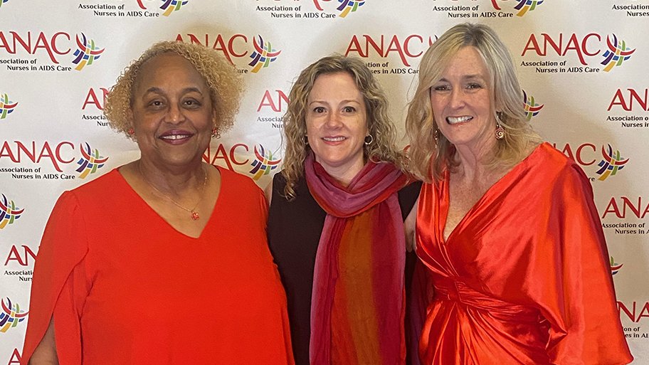 Sheryl Malone-Thomas, Diane Santa Maria, and Robin Hardwicke received awards at the ANAC conference in New Orleans.