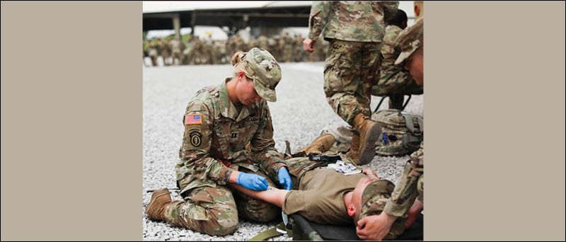 Major Lisa Kasper is helping army