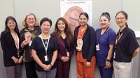 Auricular point acupressure research team