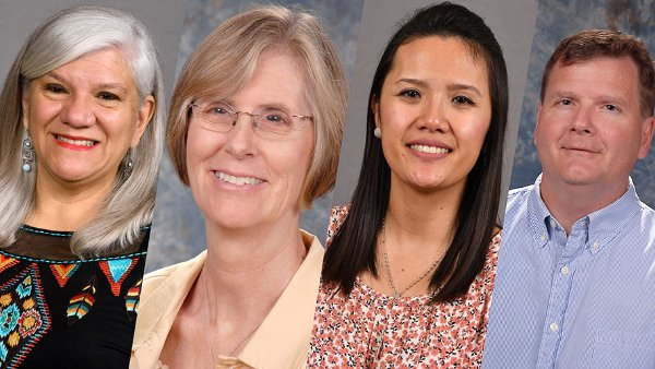 Elda Ramirez, Diane Wardell, Voung Prieto, and Stanley Cron