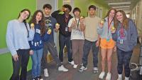 High school students visited the school through the IGNITE program