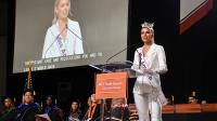 Miss America addresses Class of 2025