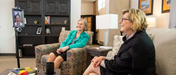 Dr. Joanne Hickey and Dr. Constance Johnson