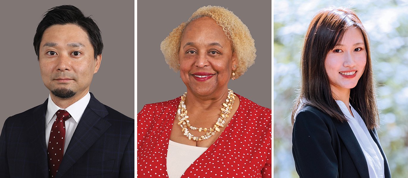 Dr. Taichi Goto, Dr. Sheryl Malone-Thomas, and Dr. Qi Qin.