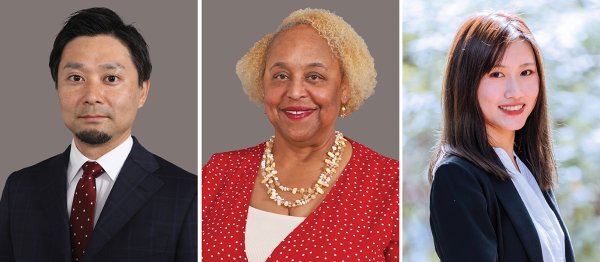 Dr. Taichi Goto, Dr. Sheryl Malone-Thomas, and Dr. Qi Qin.