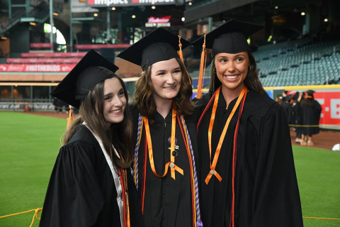 Three BSN students Three BSN students
