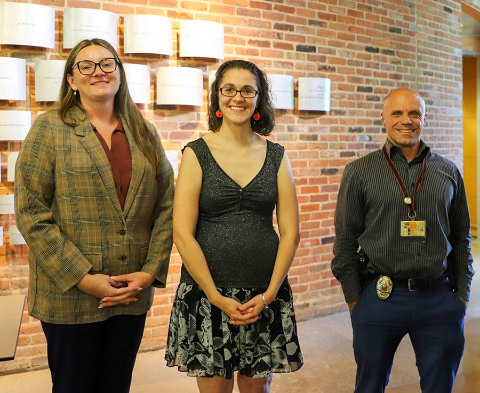 Carolyn Pickering, Julia Hiner, and Manuel Leston