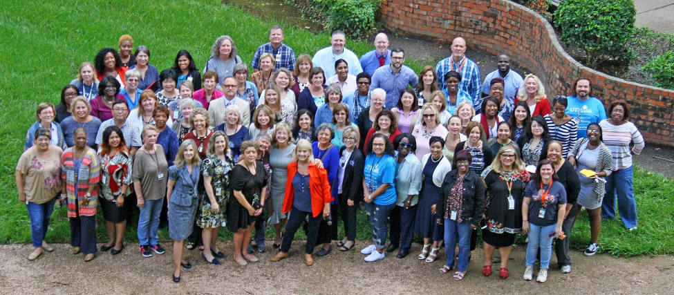 Employees gathered for a group photo in 2017. Employees gathered for a group photo in 2017.
