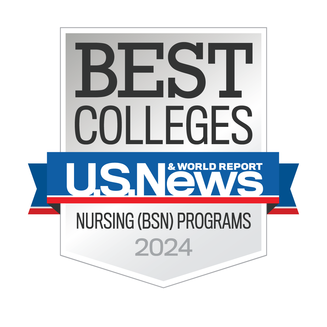 2024 U.S. News Best Colleges Nursing badge